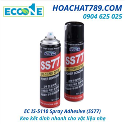 EC IS-5110 Spray Adhesive (SS77) Keo kết dính nhanh cho vật liệu nhẹ